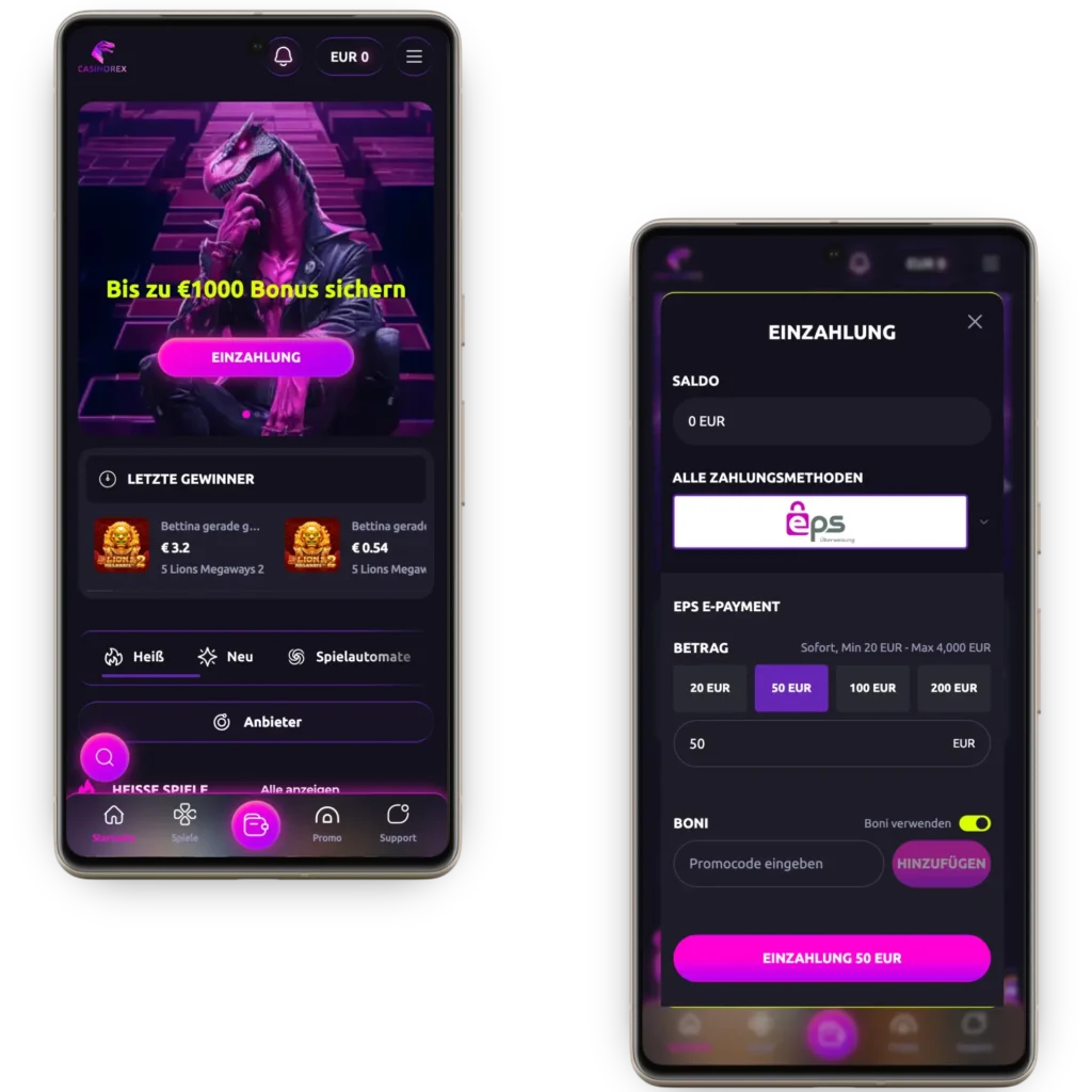 Rex Casino App